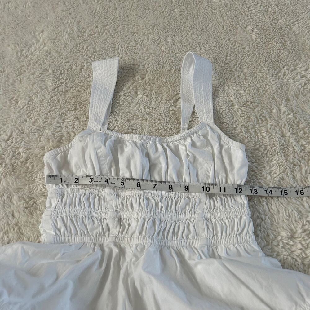 Sunday Best Aritzia White Poplin Dress Sz S Cottage Core Soft Girl Tomato Ballet - Picture 4 of 6